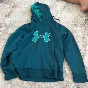 Under Armour Blue Hoodie with Logo